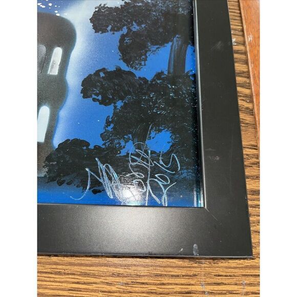 2015 Framed Signed Original Disco Graffiti Pop Mixed Media Art - Roman Colosseum - Picture 6 of 12